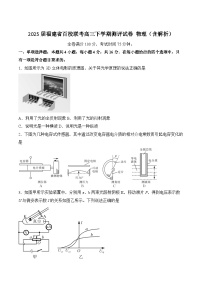 2025届福建省百校联考高三下学期测评试卷 物理（含解析）