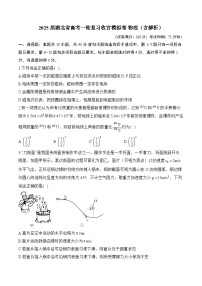 2025届湖北省高考一轮复习收官模拟卷 物理（含解析）