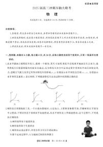 2025届湖南高三下学期高考模拟天壹冲刺压轴大联考物理试题（含答案）