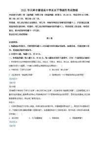 2021年高考物理试卷（天津）（解析卷）