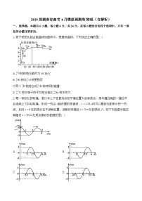 2025届湖南省高考4月模拟预测卷 物理（含解析）