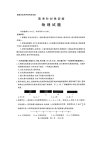 2025届山东省济南市高三下学期二模物理试卷