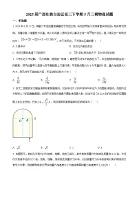 2025届广西壮族自治区高三下学期5月三模物理试题（原卷版+解析版）（高考模拟）