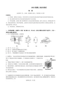 2025届广东省广州市高三下学期综合测试（三）物理试题（含答案）