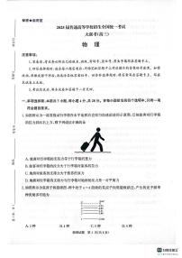 2025届河南省青桐鸣5月全真模拟卷·高三高考考前适应性考试-物理含答案解析