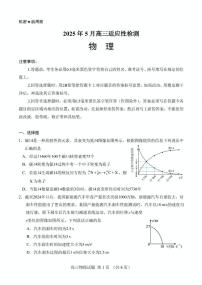 2025届山东省山东师范大学附属中学高三下学期5月适应性检测物理试卷