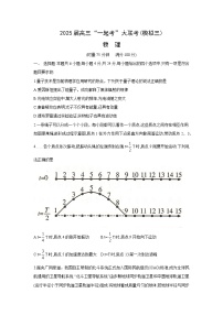 物理：2025届湖南省“一起考”部分学校大联考高三下学期模拟（三）试题