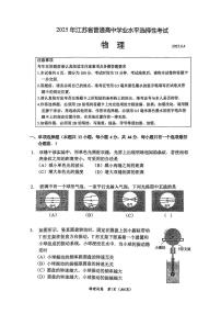 2025届江苏南京师大附中高三下学期最后一卷物理试卷（含答案）