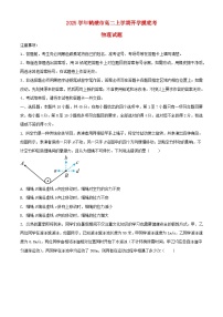 河南省鹤壁市2024_2025学年高二物理上学期开学摸底考试含解析