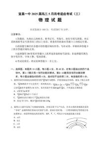 2025届湖北省宜昌市第一中学高三下学期高考考前适应性训练物理试卷（高考模拟）
