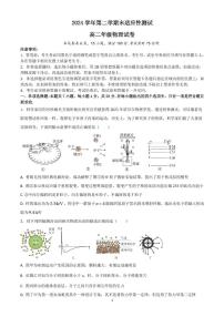 广州市越秀区培正中学2024-2025学年高二下学期期末物理试题（含答案）