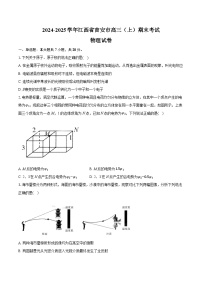 江西省吉安市2024-2025学年高三上学期期末考试物理试卷（Word版附解析）