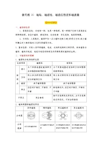 微专题16：磁场、磁感线、磁感应强度和磁通量 讲义 -2026届高考物理一轮复习备考