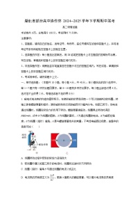 【物理】湖北省部分高中协作体2024-2025学年高二下学期4月期中联考试题（解析版）