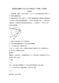【物理】陕西省安康市2024-2025学年高二下学期3月联考试题（解析版）