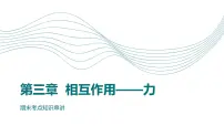人教版（2019）高中物理必修一第三章期末重点串讲课件