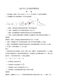 2025年山东省高考物理模拟卷（解析版）