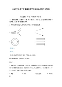 2025年高考陕西、山西、青海、宁夏卷物理真题（解析版）