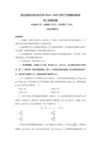 物理-湖北省部分高中协作体2024-2025学年高二下学期6月期末联考试题+答案