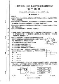 湖北省十堰市2024-2025学年高二下学期6月期末考试物理试题（PDF版附答案）