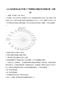 2025届河南省实验中学高三下学期第四次模拟考试物理试卷（含解析）