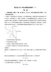 湖北省2025年高考模拟检测物理试卷（一）
