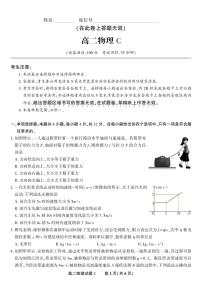安徽省金榜教育2024-2025学年高二下学期期末考试物理C试题（PDF版附解析）