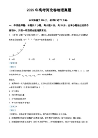 2025年高考河北卷物理真题（解析版）