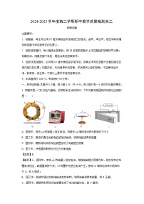 山东省聊城市2024-2025学年高二下学期期中物理试卷（解析版）