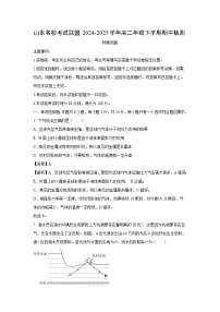 山东省名校考试联盟2024-2025学年高二下学期期中物理试卷（解析版）