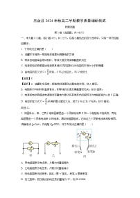 四川省绵阳市三台县2024-2025学年高二上学期期中考试物理试卷（解析版）