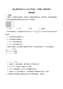 四川省眉山市县级学校2024-2025学年高二下学期期末联考物理试卷（Word版附答案）