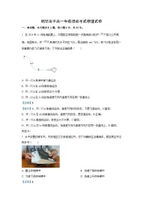河南省鹤壁市高中2024-2025学年高一下学期摸底考试物理试卷（解析版）