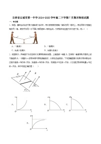吉林省白城市第一中学2024-2025学年高二下学期期末考试物理试卷（含解析）含答案解析