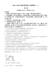 2025届河南省高三上学期联考（二）-物理试题（含答案）