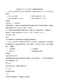 2024-2025学年河北省唐山市高三上学期摸底演练物理试题（解析版）