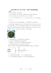 2024～2025学年山东省东营市高二下期末质量监测物理试卷