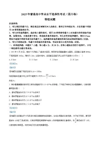 2025年高考真题——物理（四川卷）试卷（Word版附解析）