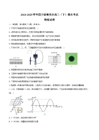 2024-2025学年四川省南充市高二（下）期末物理试卷（含解析）