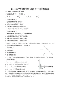 2024-2025学年北京市朝阳区高二（下）期末物理试卷（含答案）