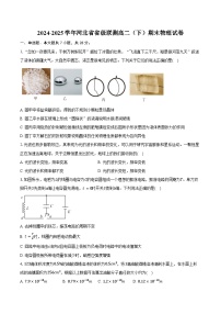2024-2025学年河北省省级联测高二（下）期末物理试卷（含解析）