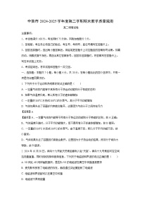 河北省石家庄市辛集市2024-2025学年高二下学期7月期末物理试卷（解析版）