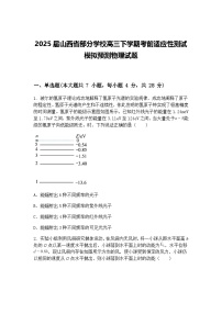 2025届山西省部分学校高三下学期考前适应性测试模拟预测物理试题（含答案解析）