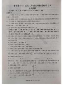 湖北省十堰市2025届高三下学期五月份适应性考试物理试卷+答案