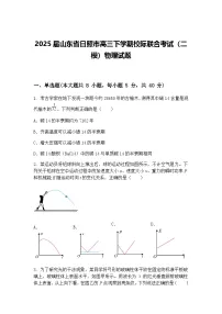2025届山东省日照市高三下学期校际联合考试（二模）物理试题（含答案解析）