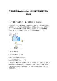 辽宁省普通高中2024-2025学年高三下学期三模物理试题（含答案解析）
