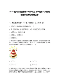 2025届河北省昌黎第一中学高三下学期第一次模拟演练补偿考试物理试卷（含答案解析）