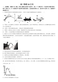 2025届吉林省通化市梅河口五中高三下学期10月考-物理试题（含答案）