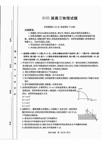 四川省金太阳2025届高三上学期12月联考-物理试卷（含答案）