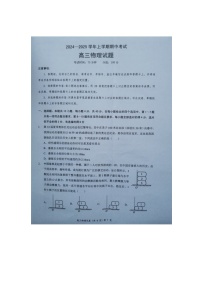 湖北省新高考协作体2024-2025学年高三上学期11月期中物理试题